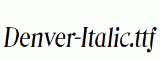 Denver-Italic.ttf