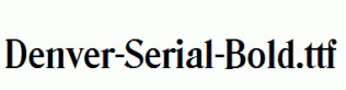 Denver-Serial-Bold.ttf