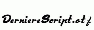 DerniereScript.otf