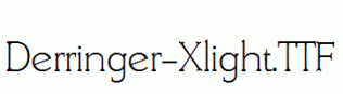 Derringer-Xlight.ttf