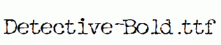 Detective-Bold.ttf