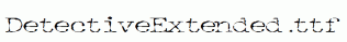 DetectiveExtended.ttf