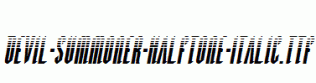 Devil-Summoner-Halftone-Italic.ttf
