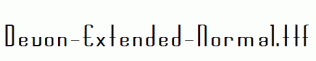 Devon-Extended-Normal.ttf