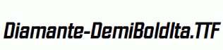 Diamante-DemiBoldIta.ttf