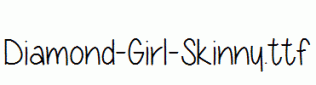 Diamond-Girl-Skinny.ttf