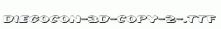 DiegoCon-3D-copy-2-.ttf