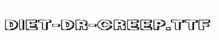 Diet-Dr-Creep.ttf