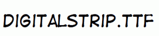 DigitalStrip.ttf