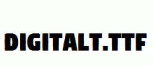 Digitalt.ttf