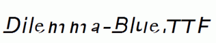 Dilemma-Blue.ttf