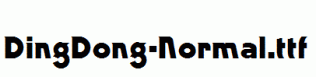 DingDong-Normal.ttf