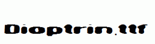 Dioptrin.ttf