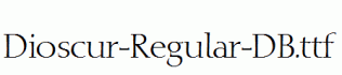 Dioscur-Regular-DB.ttf