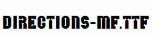 Directions-MF.ttf