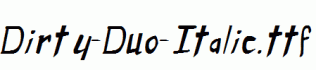 Dirty-Duo-Italic.ttf