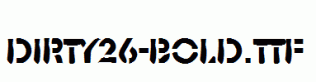 Dirty26-Bold.ttf