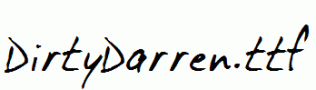 DirtyDarren.ttf