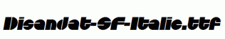 Disandat-SF-Italic.ttf