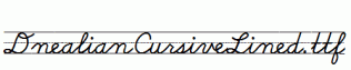 DnealianCursiveLined.ttf