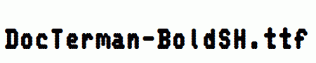 DocTerman-BoldSH.ttf