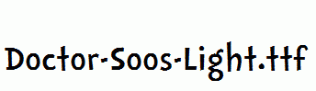 Doctor-Soos-Light.ttf