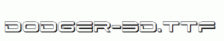 Dodger-3D.ttf