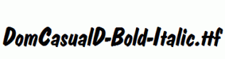 DomCasualD-Bold-Italic.ttf