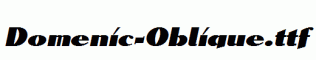 Domenic-Oblique.ttf
