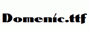 Domenic.ttf
