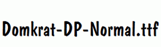 Domkrat-DP-Normal.ttf
