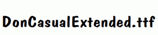 DonCasualExtended.ttf