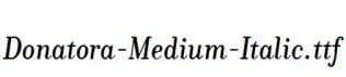 Donatora-Medium-Italic.ttf