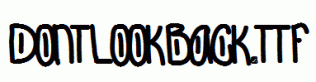 DontLookBack.ttf