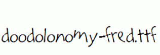 Doodolonomy-Fred.ttf
