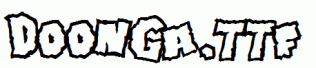 Doonga.ttf
