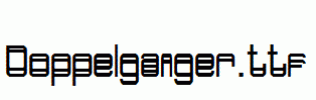 Doppelganger.ttf