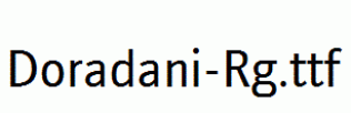 Doradani-Rg.ttf