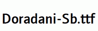 Doradani-Sb.ttf