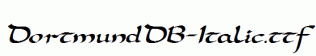 DortmundDB-Italic.ttf