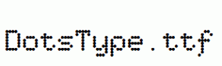 DotsType.ttf