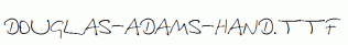 Douglas-Adams-Hand.ttf