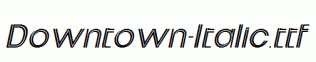 Downtown-Italic.ttf