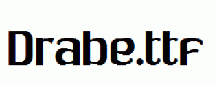Drabe.ttf