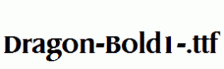 Dragon-Bold1-.ttf