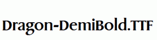 Dragon-DemiBold.ttf