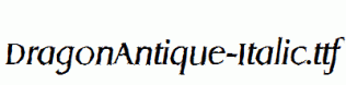 DragonAntique-Italic.ttf