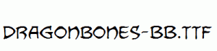 Dragonbones-BB.ttf