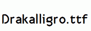 Drakalligro.ttf