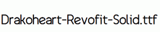 Drakoheart-Revofit-Solid.ttf